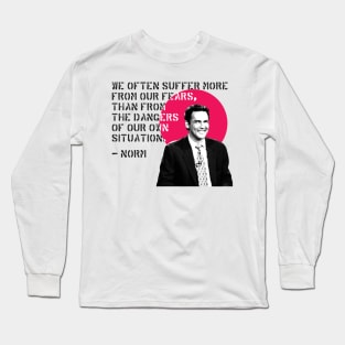 NORM MACDONALD Quotes Long Sleeve T-Shirt